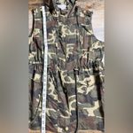 LE3NO Camouflage Sleeveless Utility Vest Green Size XL Photo 5