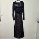 House Of CB HOUSE OF‎ CB 'Artemis' Black Lace Maxi Dress NWOT size L Photo 4