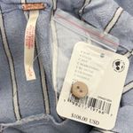 Free People  Blue White Stripe No Rush Halter Sleeveless Midi Dress Large New Photo 6