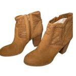 ALDO  Camel Suede Ankle Boots SIZE 8.5 Photo 5