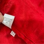 Newport News Vtg  Blazer Jacket Wmn 12 Red Suede Leather Boho Festive Western Photo 7