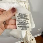 Anthro Hei Hei Eyelet Swing Windbreaker Jacket Ivory XS EUC Lightweight White Photo 3