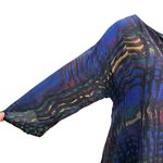 Johnny Was  Colorful Flowy Lightweight Boho Tunic Blouse Top Dress size Small Photo 3