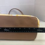 Kate Landry  Women’s Tote Bag 12X6X13.5 Yellow & White‎ Photo 6