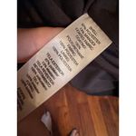 Chico's  Sleeveless Dress Faux Suede Leather Chevron Geometric Black Tan Neutral Photo 7