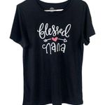 Blessed nana graphic short sleeves tee Size Medium Black Photo 0