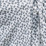 Brandy Melville  Genevieve Black and White Floral Wrap Skirt Photo 5