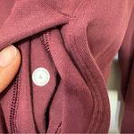 Lululemon  Perfectly Oversized Hoodie Burgundy Size 4 | Soft Cozy Pullover Photo 5