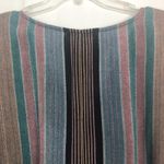American Eagle  Long Sleeve Striped V-Neck Crop Top Size M Photo 7