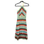 Saylor  Freida Crochet Halter‎ Midi Dress Sz Medium Photo 2