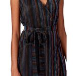 Rachel Roy RACHEL Rainbow Combo Erma Wrap Dress L Photo 2