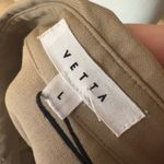 VETTA The Convertible Shirt Dress In Khaki Size Large NWT Photo 7