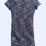 Banana Republic Banana Republic Blue & White Mini Crew Neck Short Sleeve Dress Sz 2 Photo 0