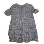 H&M Black White Short Sleeve Blouse 6 Small Work Office Dress Shirt Photo 2