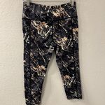 Women's Constantly Varied Gear Fitness Leggings Gold Marble Gym Leggings Photo 1