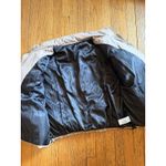 SheIn  Jacket Womens Large Beige Puffer Coat Zip Front Quilted Cropped Hem Warm Photo 7