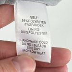 Lulus Women L Stylize Flounce Hem Mini Dress Slate Blue Grey Cocktail Wedding Photo 6