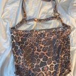 Missguided Cheetah Halter Tank Top Photo 1