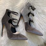 Liliana Gray velvet triple strap heel Photo 0