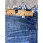 Levi's Shorts Womens 31 501 Button Fly Cut Off Distressed Denim Shortie Photo 8