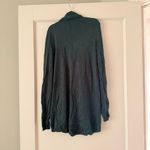 EXPRESS  Teal Blue Green Open Front Shawl Cardigan Soft Traveler’s Wrap XSmall Photo 3