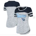 Tennessee Titans New Era Women's Glitter Gel T Photo 0