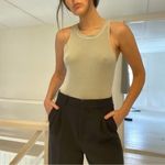 Aritzia Wilfred Free / Go To Tank Top in Yucca Green Size XS Photo 2