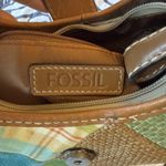 Fossil Vintage  Leather Patchwork Shoulder Bag With Key Photo 9