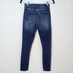 Abercrombie & Fitch Women's Distressed High-Rise Skinny Ankle Jeans Size 0 Photo 4