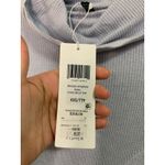 Eileen Fisher Tencel Lyocell & Silk Cowl Neck Sweater In Rain size xxs NWT $268 Photo 3