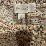 Brandy Melville Cream and Blue Floral Blouse Tan Photo 1