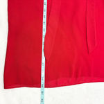 Hanna Nikole Elegant Red Mock neck bow tie Women's Blouse Size 18W Photo 11