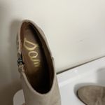 Sam Edelman Womens Petty Putty Beige Suede Leather Zip Ankle Bootie sz 8.5 READ Photo 4