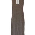 Heartloom Saige Knit Midi Dress in Oat New Womens Sweater Tank Photo 4