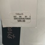 Sequin Hearts : Blue/White Flower Dress- Open Back with zipper back- tulle hem- 9 Photo 4