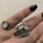 Boutique Vintage Style Elephant 3 Piece Ring Set Adjustable BN3 Photo 5