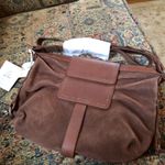 Free People FP We The Free Silvie Studded Sling Bag in Cognac NWT Photo 9