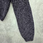 Sanctuary Purple Chunky Crop Coquette Pullover Soft Y2K Cozy Chenille Sweater XS Photo 10