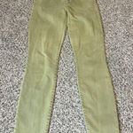 Gap 1969 Women Olive Green Skinny Jeans Size 27r Photo 0