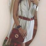 Francesca's Striped Sleeveless Summer Dress  Photo 0