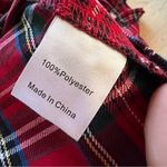Tuckernuck  Red Plaid‎ Royal Stewart Tartan Ruffle Reagan Button Size XXL Photo 10