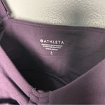 Athleta NEW  Cinch Longline Sports Bra Deep Purple D-DD | L Photo 1