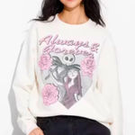 Disney Jack & Sally Always & Forever Graphic Sweatshirt 1X Photo 0