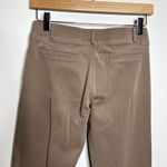 Betabrand  Khaki Straight Leg Dress Pant Yoga Pants Photo 3