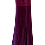 Jovani  maxi gown dress pink embroidered size 4 cross back V-neck Photo 2