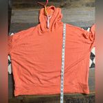 Sundry  neon orange ombré rainbow drawstring Coral Hoodie Photo 7