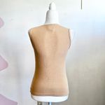 Vintage Y2K Glittery Top Coquette Fairycore Sparkly Romantic Soft Girl Small Gold Photo 1