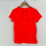 Under Armour  Womens Size S Orange HeatGear Pintuck Short‎ Sleeve Shirt Photo 1