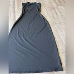 Elegant Black Strapless Maxi Dress Size XL Photo 6