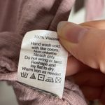 Madewell anthem forward seam long sleeve t-shirt in ash stone pink size S Photo 8